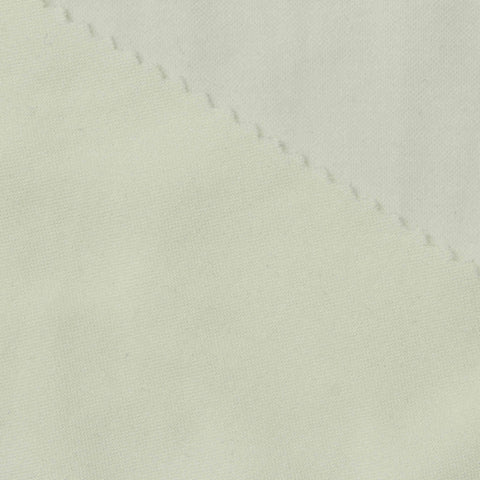 Modal Nylon Stretch Piqué Knit Fabric, 175 gsm, 152 cm — White