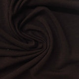 Tencel Lyocell Wool Stretch Jersey Knit Fabric, 140 gsm, 155 cm — Brown — photo 3