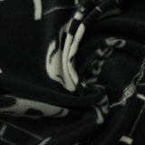 Black Skulls French Terry, Polyester — photo 3
