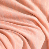 Peach Marl Chunky Knit, Viscose-Poly — photo 3