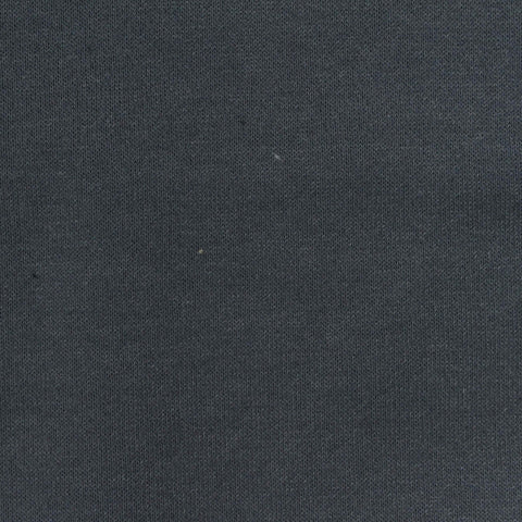 Brushed Polyester Cotton French Terry Fabric, 270 gsm, 163 cm — Grey