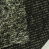 Black Marl Interlock Knit, Poly-Acrylic — photo 3