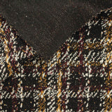 Black Textured-Plaid Jacquard, Poly-Viscose — photo 3