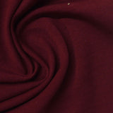 Brushed Polyester Viscose Stretch French Terry Fabric, 230 gsm, 165 cm — Red — photo 3