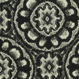 Black Leopard Jacquard, Poly-Viscose — photo 3