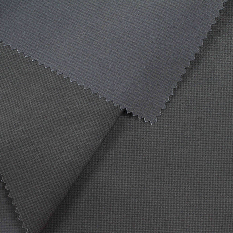 Dark Grey Check Woven, Polyester, 181 gsm
