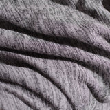 Grey Marl Chunky Knit, Poly-Viscose — photo 3