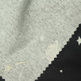 White Stars Rib Knit, Cotton — photo 3