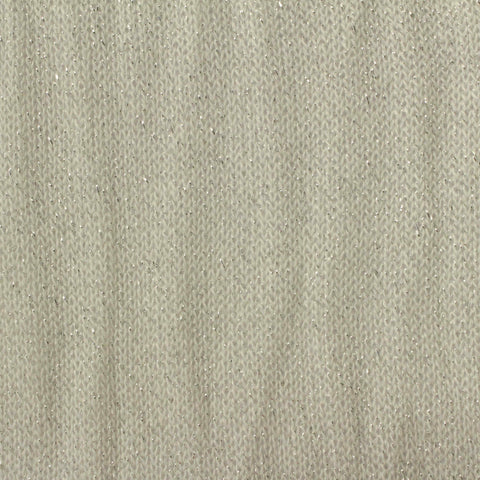 Light Grey Marl Jersey Knit, Poly-Metallic
