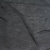 Dark Grey Heather Jersey Knit, Poly-Viscose — photo 3