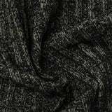 Dark Grey Marl Rib Knit, Polyester — photo 3