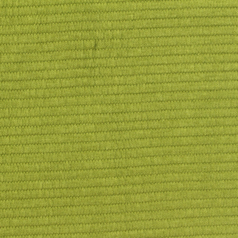 Cotton Polyester Stretch Knit Fabric, 250 gsm, 160 cm — Green