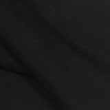 Polyester Cotton Stretch Velvet Fabric, 380 gsm, 170 cm — Black — photo 3