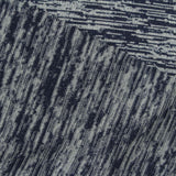 Dark Blue Lines Jersey Knit, Polyester — photo 3