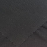 Viscose Stretch Rib Knit Fabric, 230 gsm, 170 cm — Black — photo 3