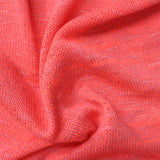Red Heathered-Marl Chunky Knit, Poly-Viscose — photo 3