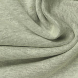 Heathered Grey Marl Scuba Knit, Poly-Cotton — photo 3