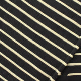 Navy Horizontal-Stripe Knit, Viscose — photo 3