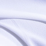 Polyester Stretch Chiffon Fabric, 120 gsm, 147 cm — White — photo 3
