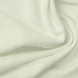 Off-White Textured Interlock Knit, Polyester — photo 3