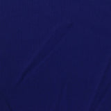 Polyester Stretch Rib Knit Fabric, 375 gsm — Navy — photo 3