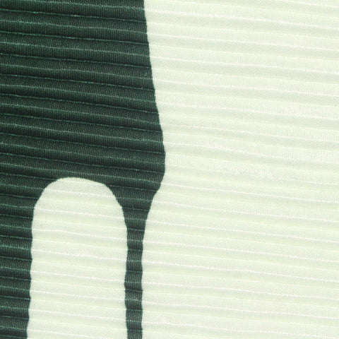 Dark Green Abstract Jersey Knit, Polyester