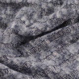 Grey Marl Rib Knit, Viscose-Poly — photo 3