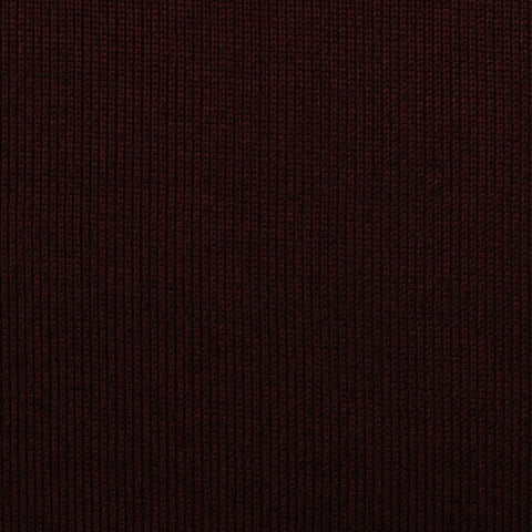 Polyester Stretch Rib Knit Fabric, 350 gsm, 160 cm — Red