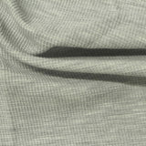 Light Grey Micro-Check Waffle Knit, Poly-Viscose — photo 3