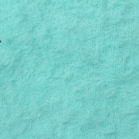Acrylic Polyester Chunky Knit Fabric, 409 gsm, 160 cm — Blue