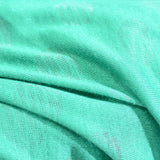 Teal Circles Chunky Knit, Polyester — photo 3