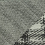 Black Plaid Jacquard, Polyester — photo 3