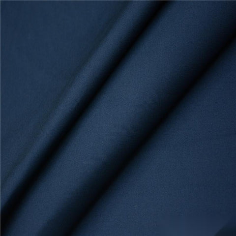 Dark Navy Twill, Poly-Cotton