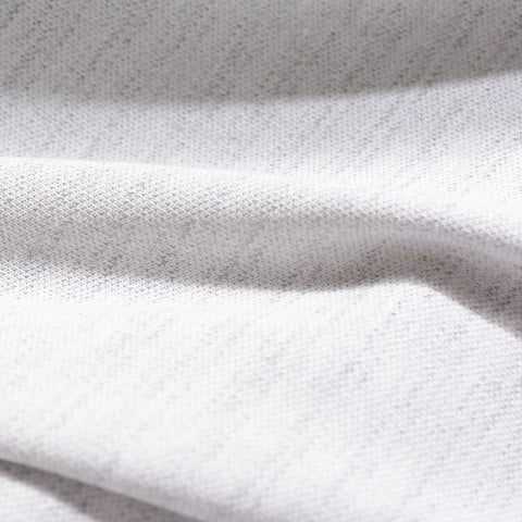 Light Grey Marl Knit, Polyester, 320 gsm, 160 cm