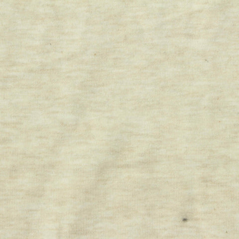 Light Beige Marl Jersey Knit, Cotton-Poly, 180 gsm