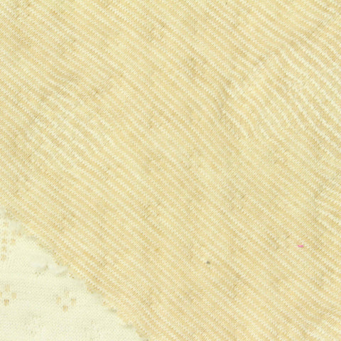 Cream Small-Diamond Scuba Knit, Cotton-Poly
