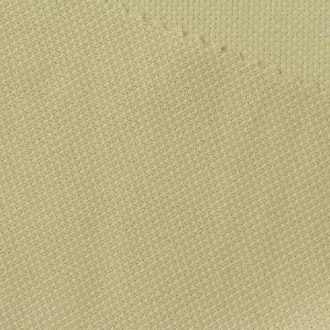 Polyester Stretch Knit Fabric, 260 gsm, 165 cm — Yellow