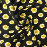 Cream Floral Knit, Cotton — photo 3