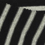 Black Zebra Chunky Knit, Viscose-Poly — photo 3