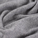 Grey Marl Jersey Knit, Polyester — photo 3