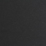 Cotton Polyester French Terry Fabric, 300 gsm, 185 cm — Black — photo 3