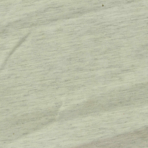 Light Grey Marl Jersey Knit, Cotton, 180 gsm