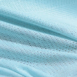 Light Blue Horizontal-Band Jacquard, Polyester — photo 3