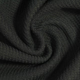 100% Polyester Knit Fabric, 330 gsm, 170 cm — Black — photo 3
