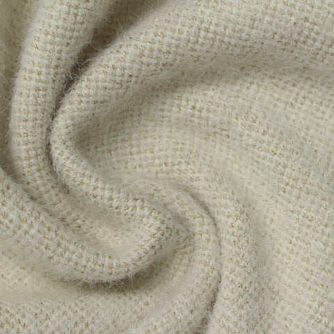 Light Cream Marl Knit, Poly-Nylon