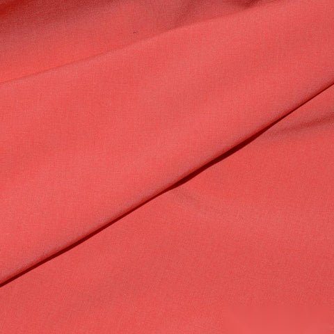 Polyester Stretch Woven Fabric, 130 gsm, 152 cm — Red