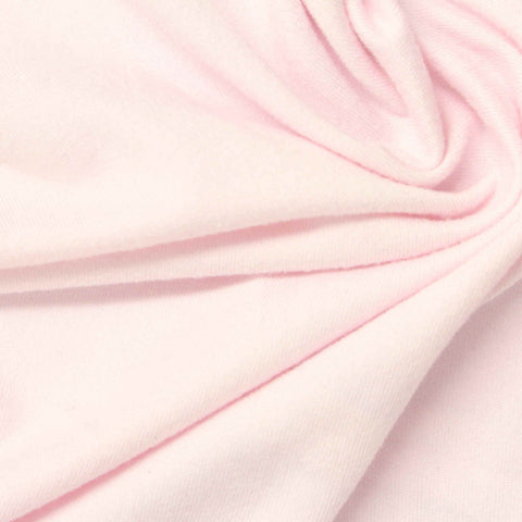 Brushed Polyester Stretch Milk Silk Knit Fabric, 190 gsm, 165 cm — White