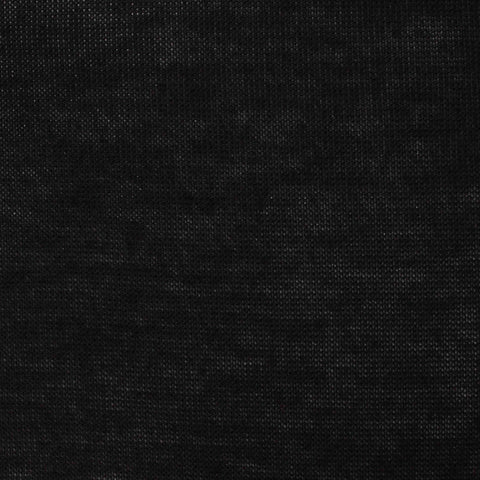 Polyester Stretch Chunky Knit Fabric, 160 gsm, 160 cm — Black, ref EF-220063
