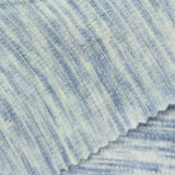 Blue Marl Crepe, Poly-Viscose — photo 3