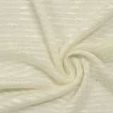 Polyester Viscose Stretch Jersey Knit Fabric, 250 gsm, 160 cm — White — photo 3